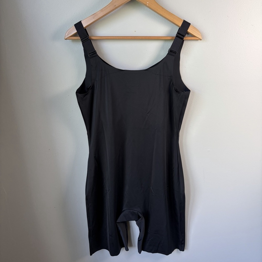 NEW- Ruby Ribbon‎ Mid Thigh Shaping Bodysuit Black Womens Shapewear Size 44 - Picture 2 of 6